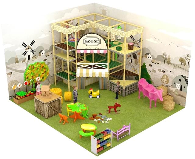 Детский игровой центр "Домик на ферме"