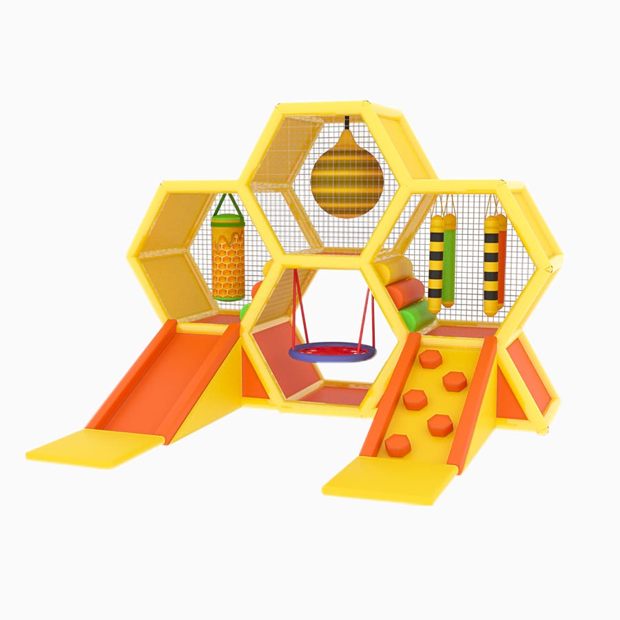 Детский игровой лабиринт соты "Пчёлки"