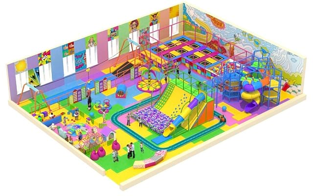 Детский игровой центр 450м2 "Cool park"