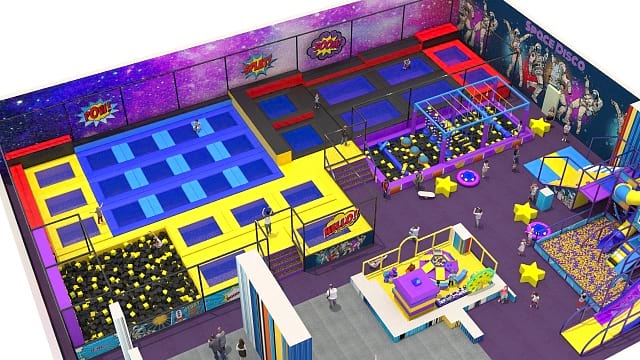 Детский игровой центр "Space Disco"