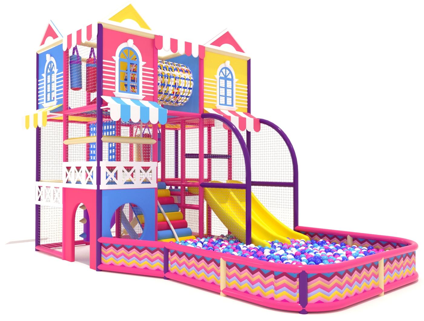 Детский игровой лабиринт "Сказочный дворец"