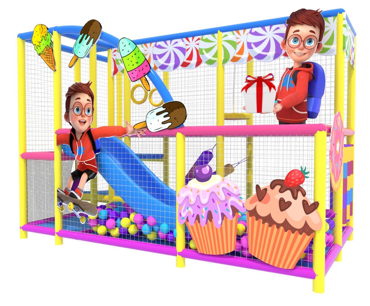 Детский игровой лабиринт "Happy child"