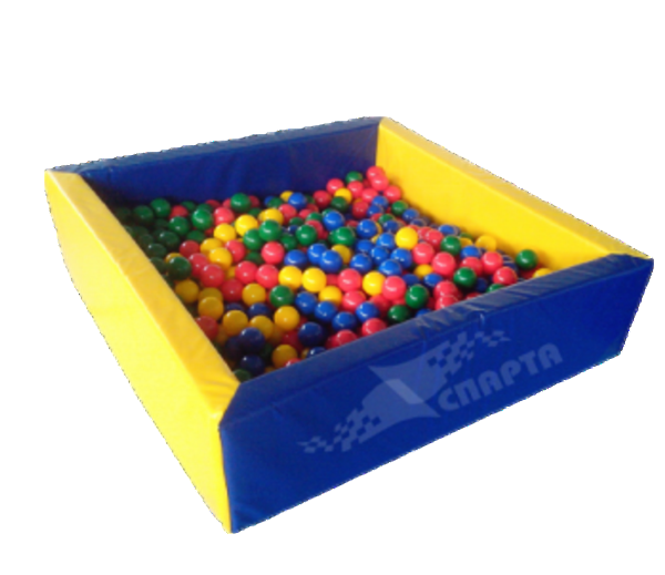 Сухой бассейн с шариками "Квадратный"